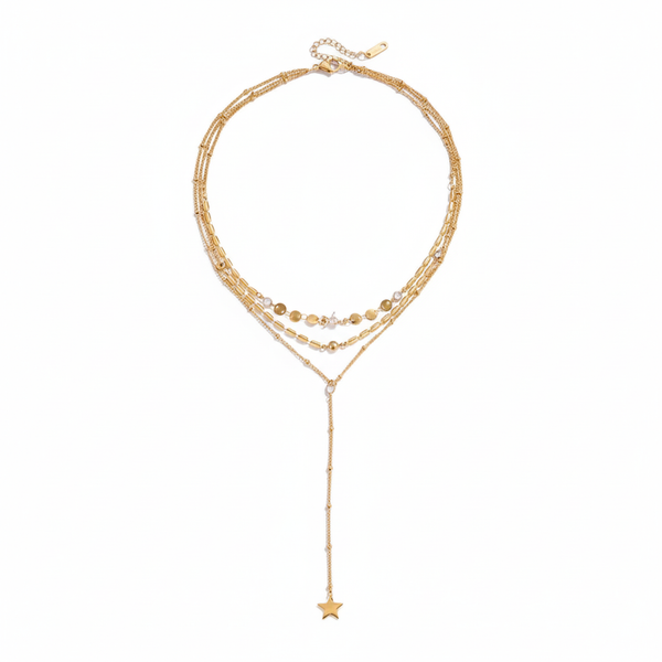 Collar Y Triple con Estrella