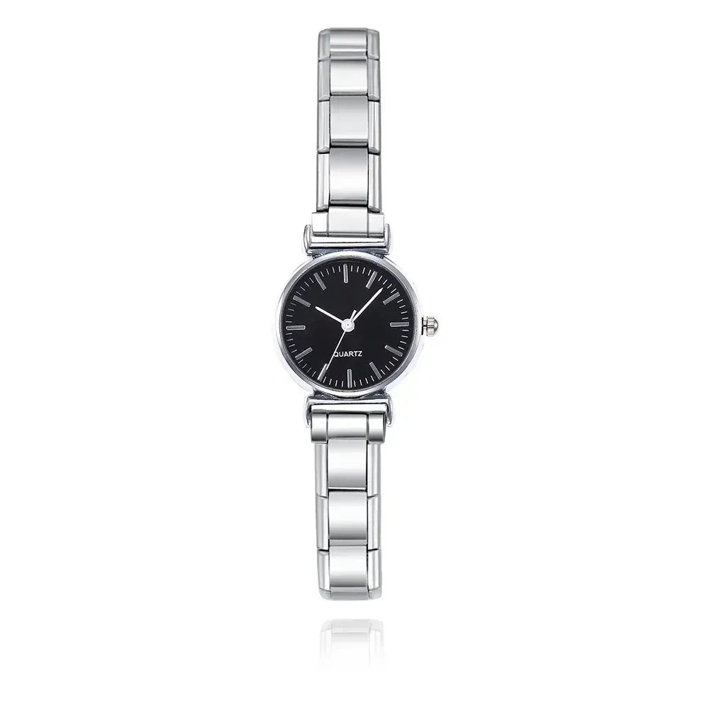 Reloj Verona Plata – Edición Esfera Negra